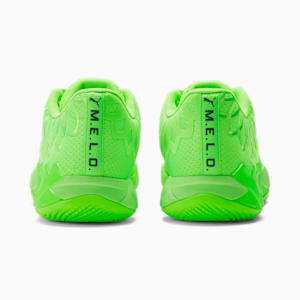 teen logo-embossed ankle boots, Green Gecko-CASTLEROCK, extralarge